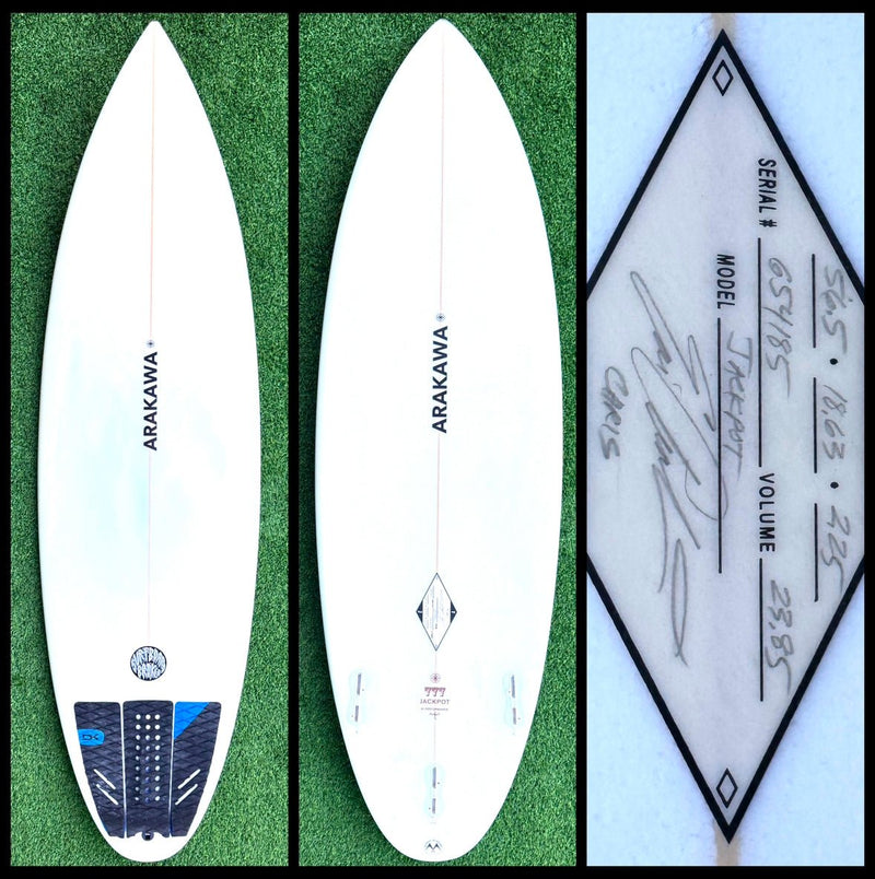 5’6 23L Arakawa Surfboard - CA - Surfboardbroker