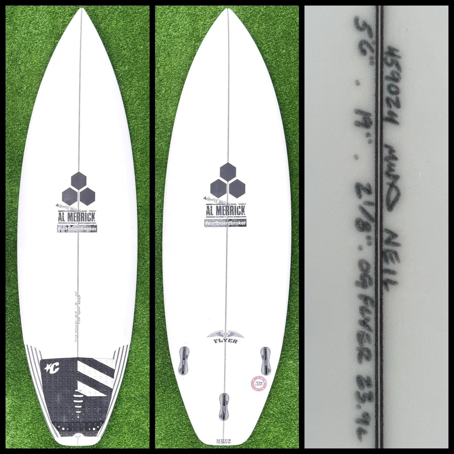 5’6 23L Channel Islands Surfboard - CA - Surfboardbroker