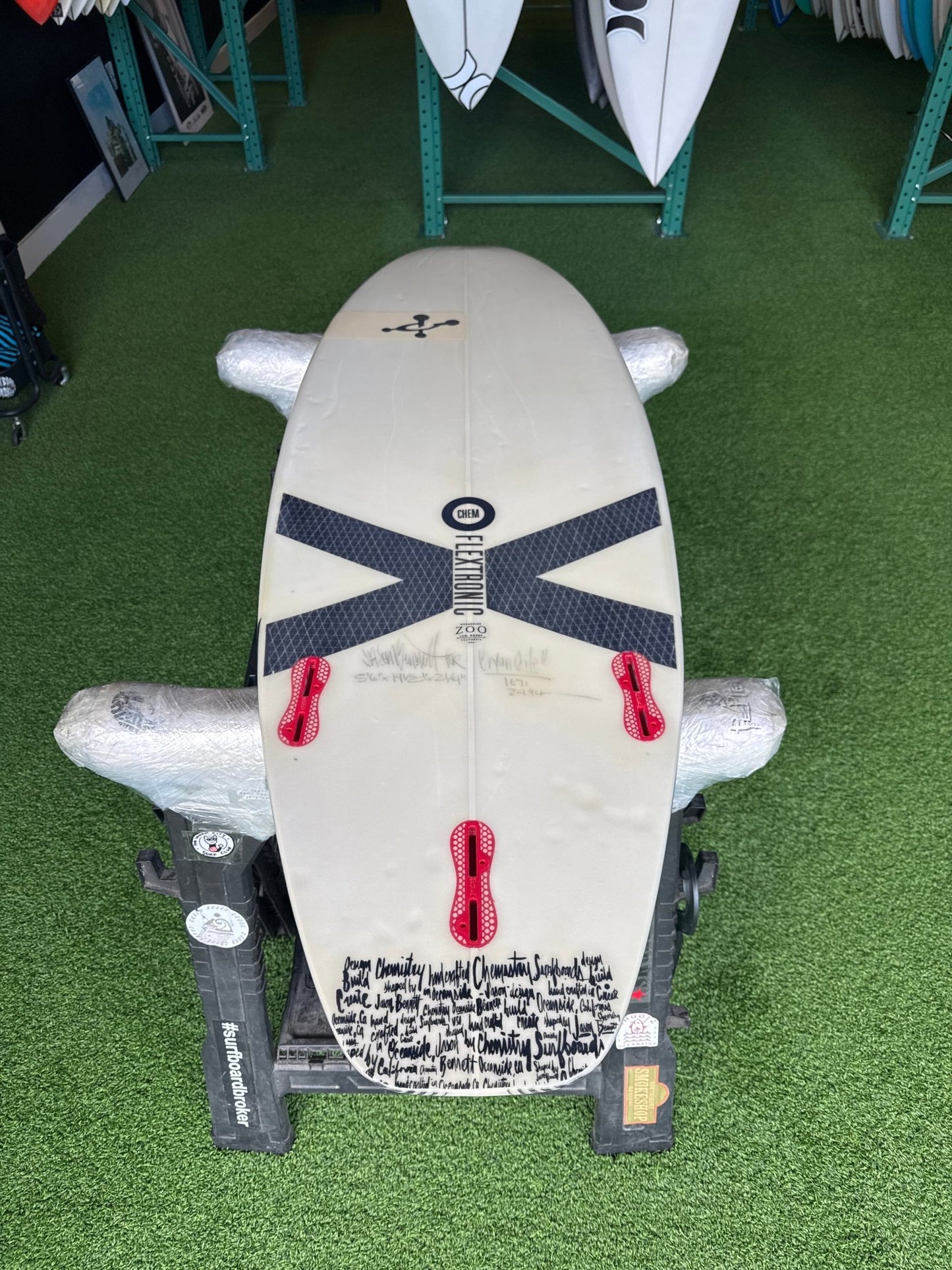5’6 24L Chemistry Surfboard - Surfboardbroker