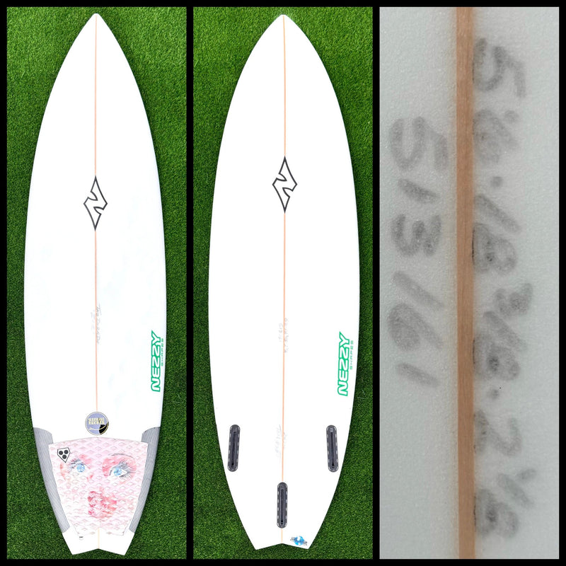 5’6 24L Nezzy Surfboard - CA - Surfboardbroker