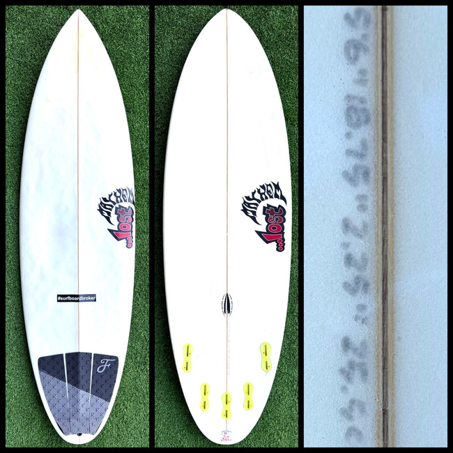 5’6 25L Lost Surfboard - CA - Surfboardbroker