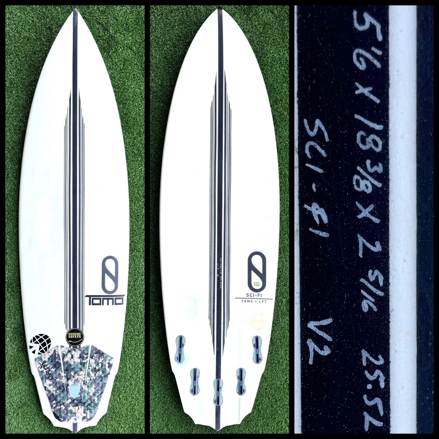 5’6 25L Slater Designs Surfboard - CA - Surfboardbroker