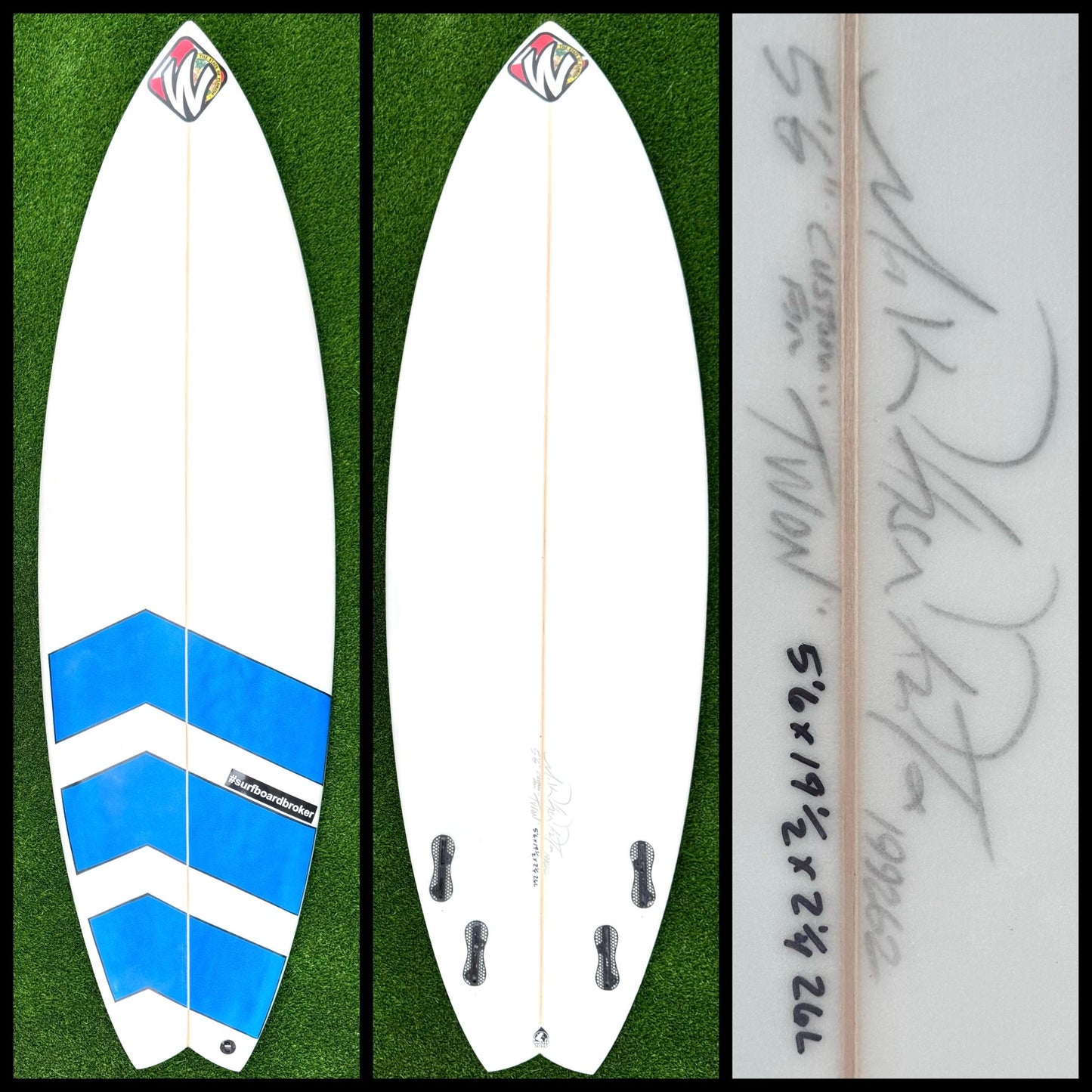 5’6 26L Webber Surfboard - CA - Surfboardbroker