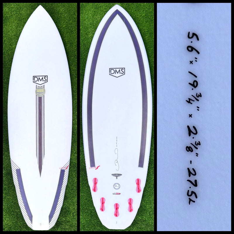 5’6 27L DMS Surfboard - CA - Surfboardbroker