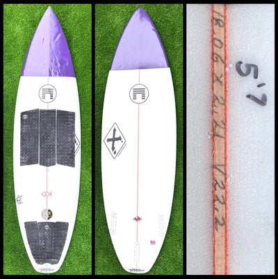 5’7 22L Xanadu Surfboard - CA - Surfboardbroker