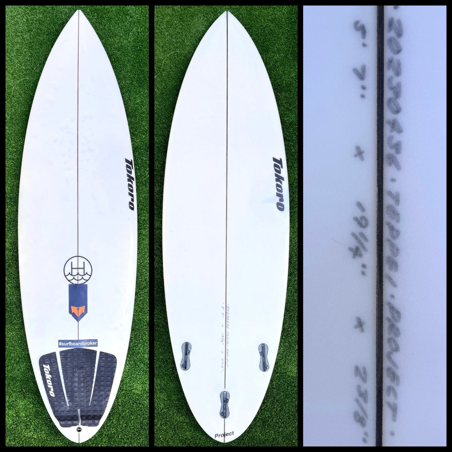 5’7 28L Tokoro Surfboard - CA - Surfboardbroker