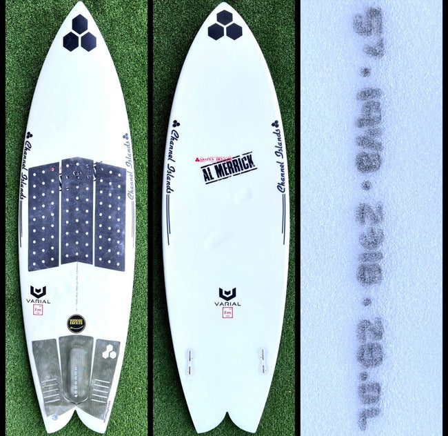 5’7 29L Channel Island Surfboard - CA - Surfboardbroker