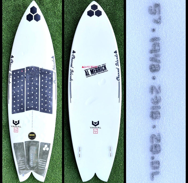 5’7 29L Channel Island Surfboard - CA - Surfboardbroker