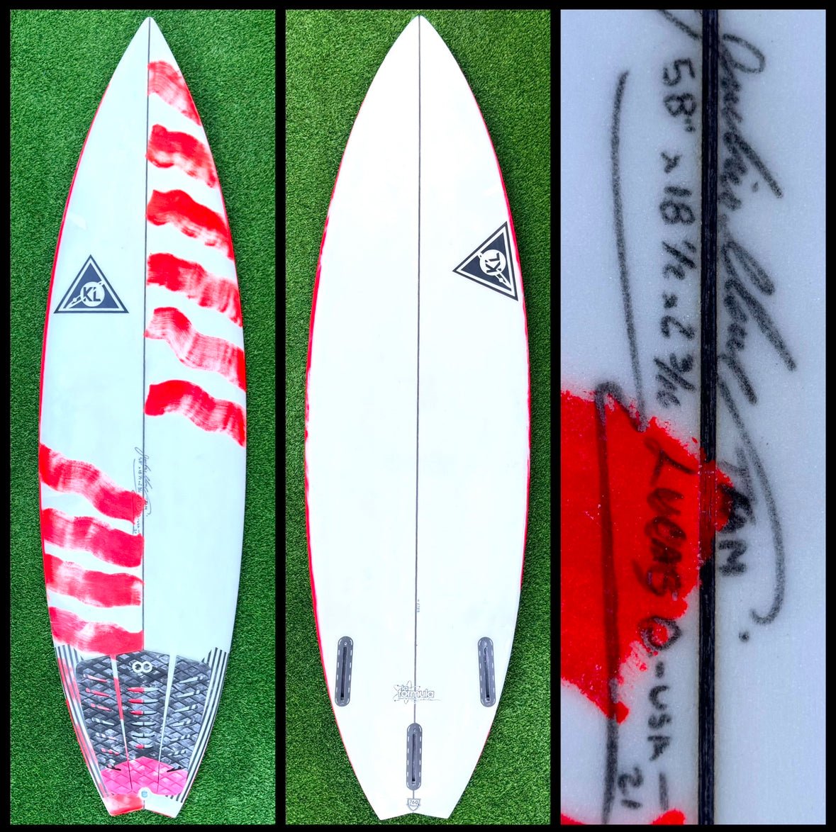 5’8 24L Kalani x Lucas Owston Surfboard - CA - Surfboardbroker