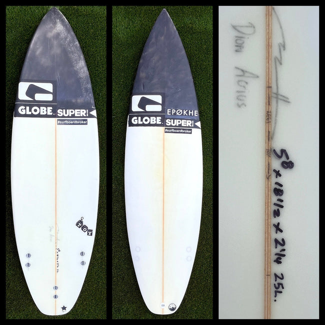 5'8 25L Super Brand Surfboard - FL - Surfboardbroker