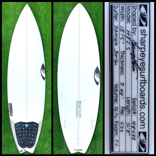 5’8 26L Sharp Eye Surfboard - CA - Surfboardbroker