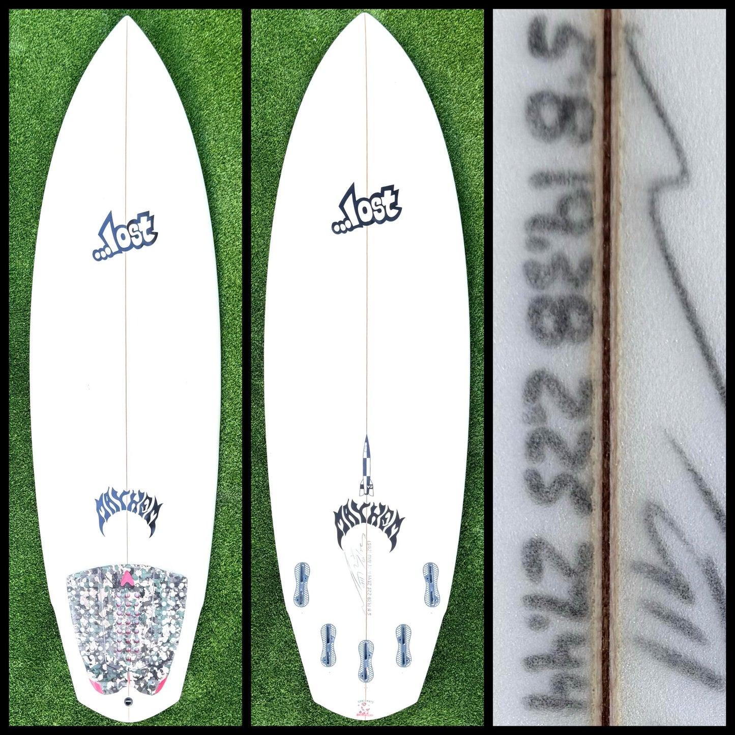 5’8 27L Lost Surfboard - CA - Surfboardbroker