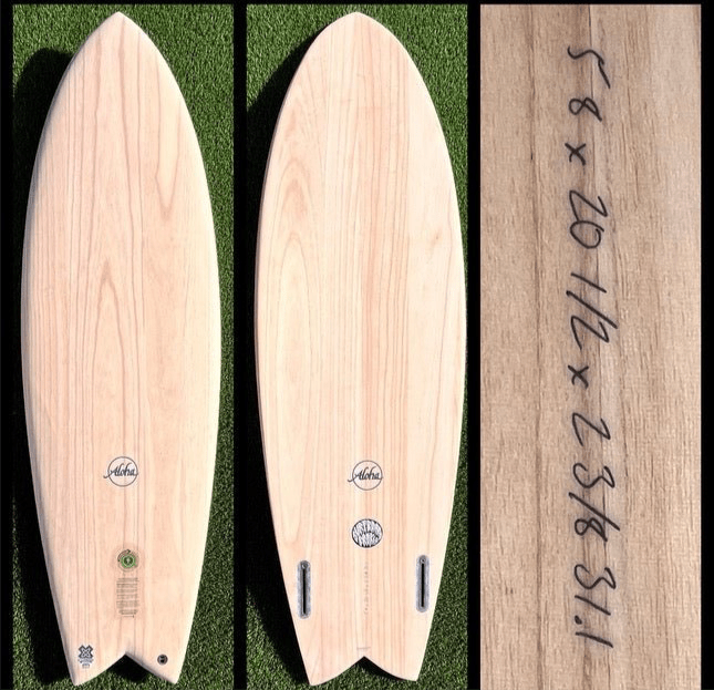 5'8 31L Aloha Surfboard - CA + FL - Surfboardbroker