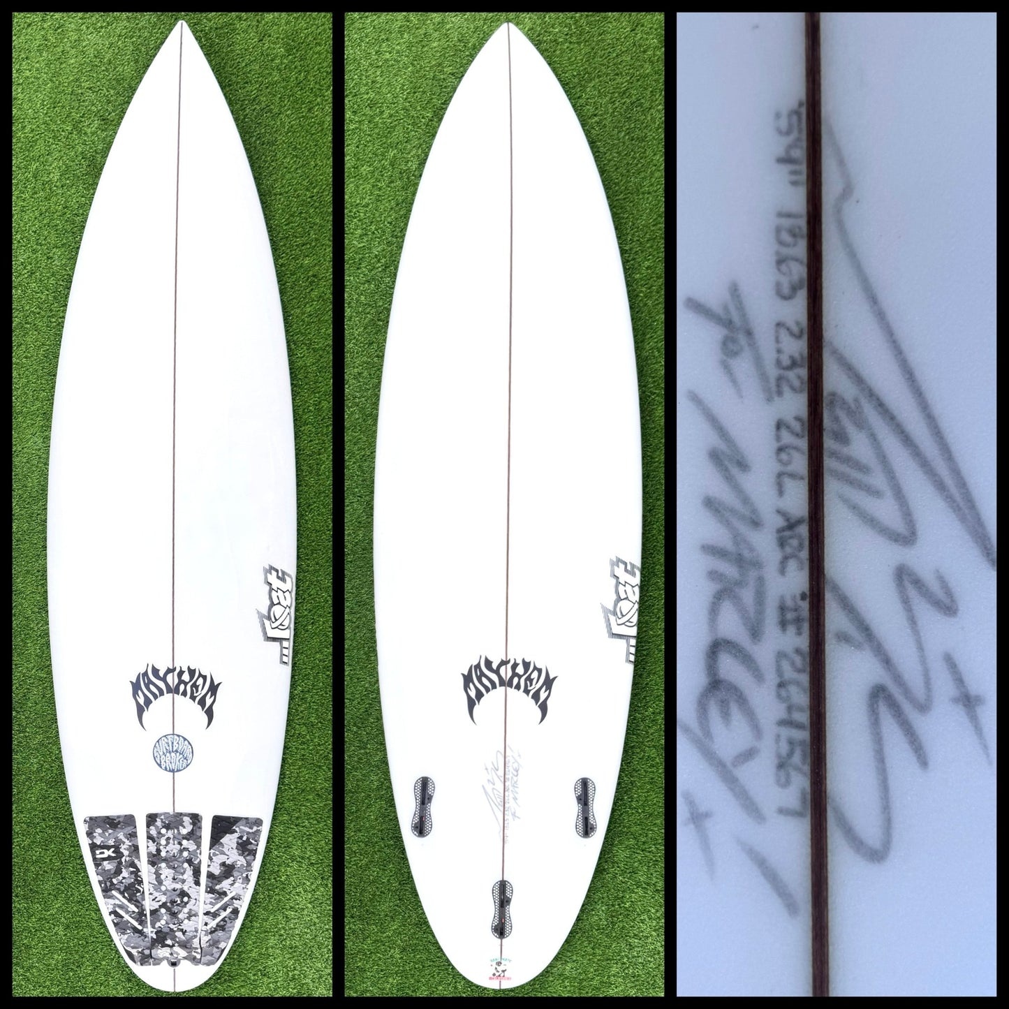 5’9 26L Lost x Marley Puglielli Surfboard - Surfboardbroker