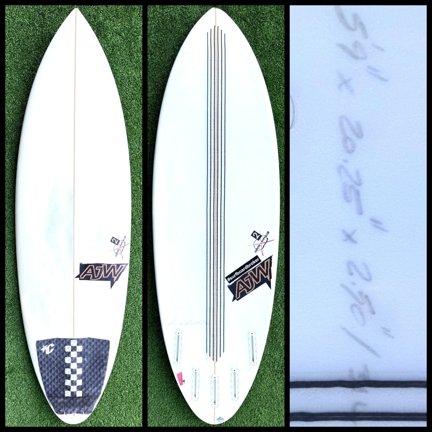 5’9 31L AJW Surfboard - CA - Surfboardbroker