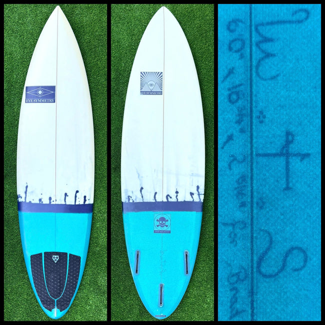 6’0 27L Eye Symmetry Surfboard - CA - Surfboardbroker