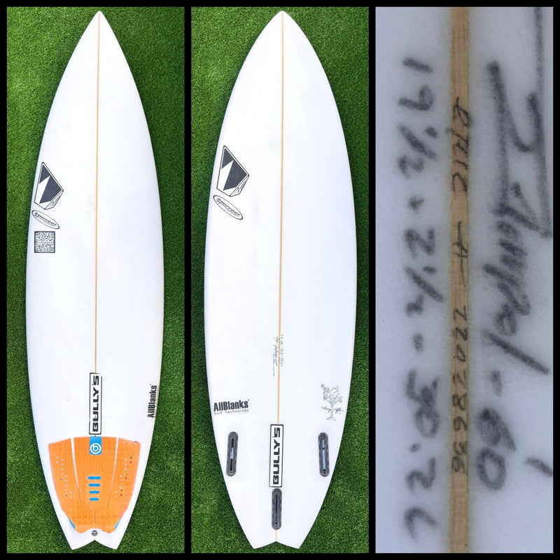 6’0 30L Zampol Surfboard - Surfboardbroker