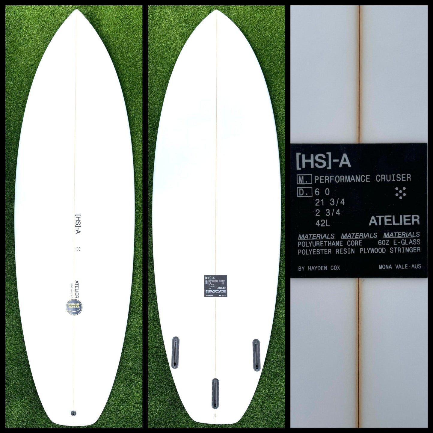 6’0 42L Hayden Surfboard - CA - Surfboardbroker