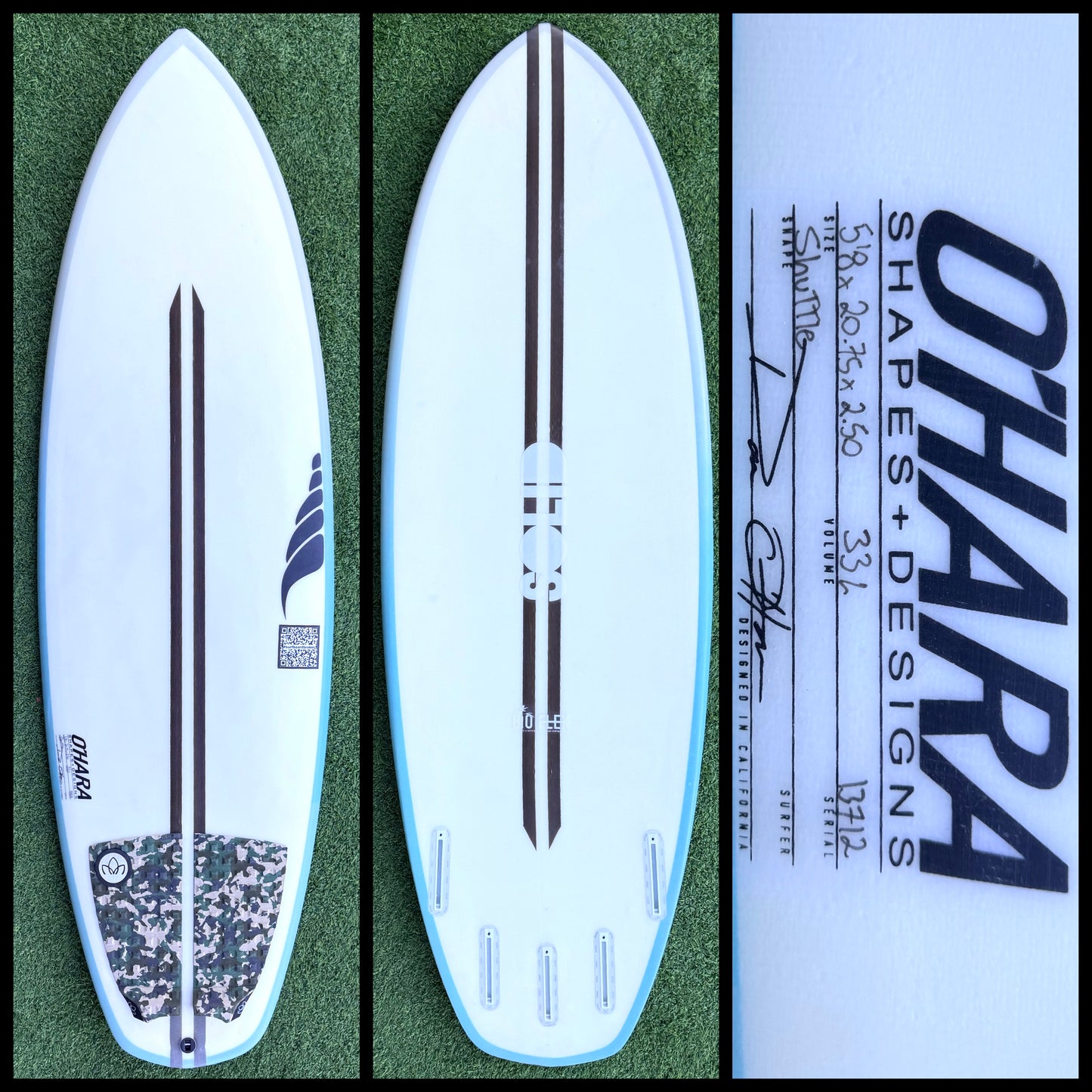Solid Surfboard 5'8 33L (USED)