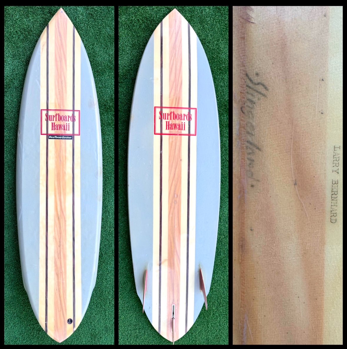 6'10 Surfboards Hawaii Vintage / Collector Surfboard - Surfboardbroker