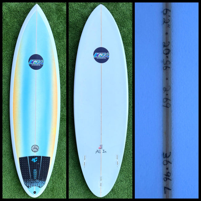 6’2 37L KJA Surfboard - CA - Surfboardbroker