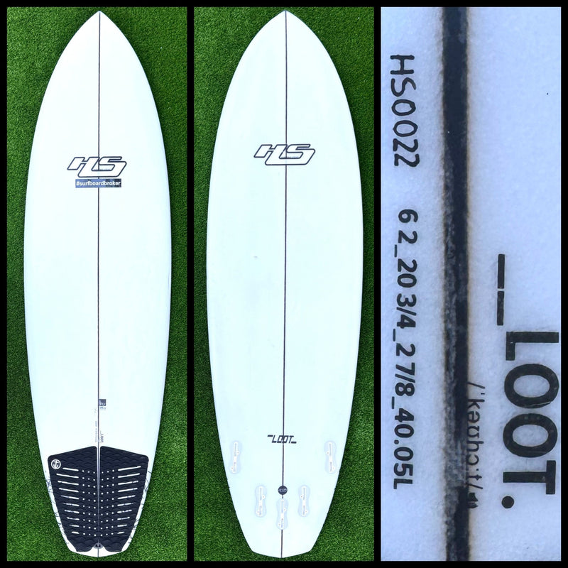 6’2 40L Hayden Shapes Surfboard - CA - Surfboardbroker