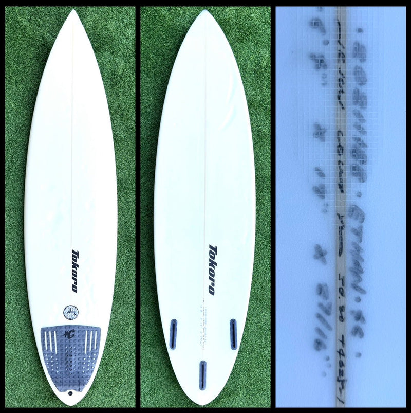 6’4 30L Tokoro x Ethan Ewing Surfboard - Surfboardbroker