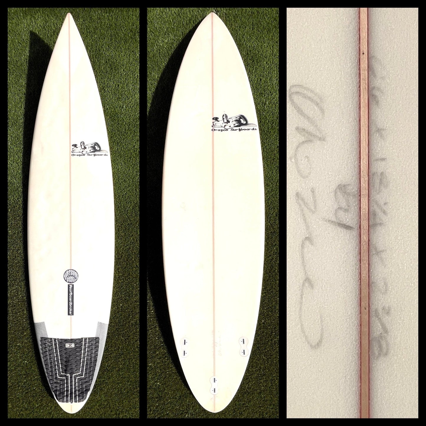 6'6 31L Orozco Surfboard - FL - Surfboardbroker