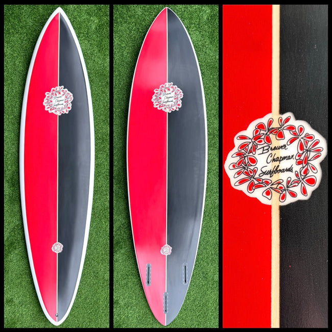 6’8 38L Brewer Chapman Surfboard - Surfboardbroker