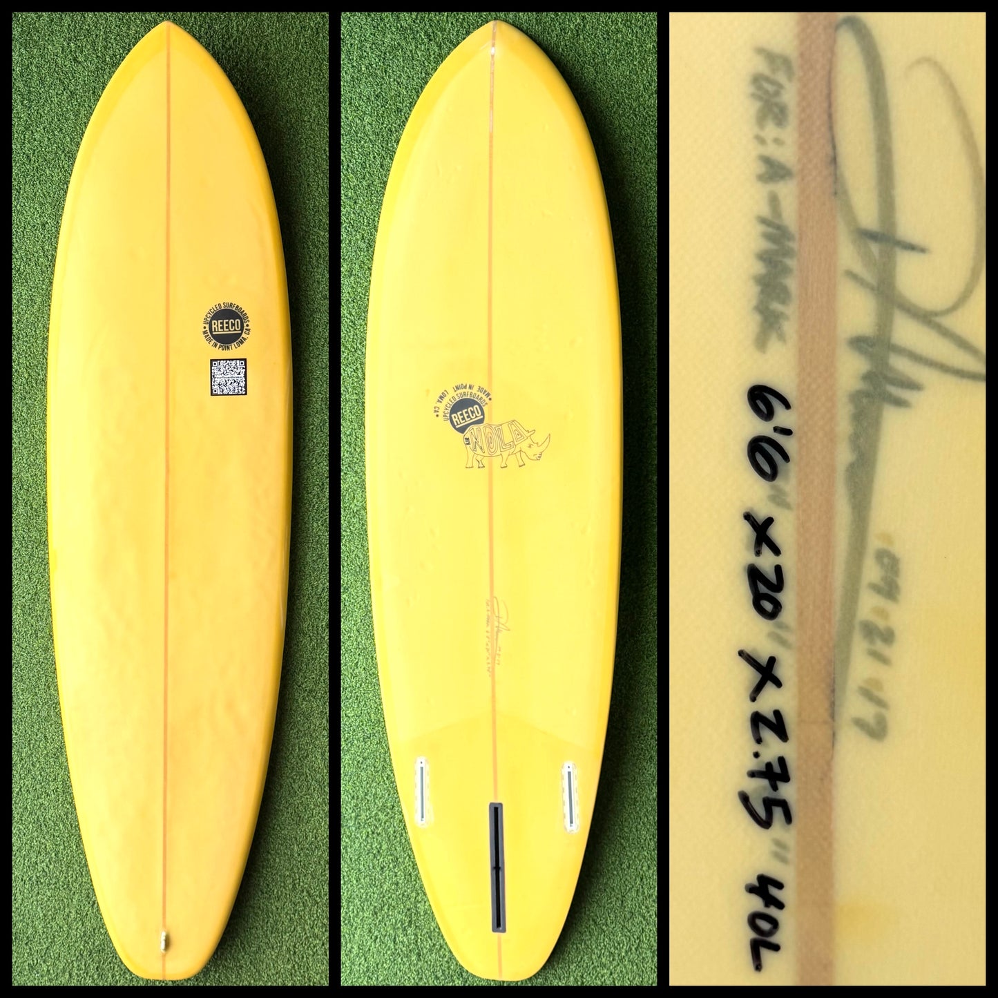 Reeco Surfboard 6'6 40L (USED)