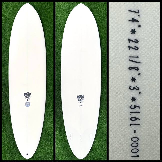 7’4 51L Magic Carpet Surfboard - CA - Surfboardbroker