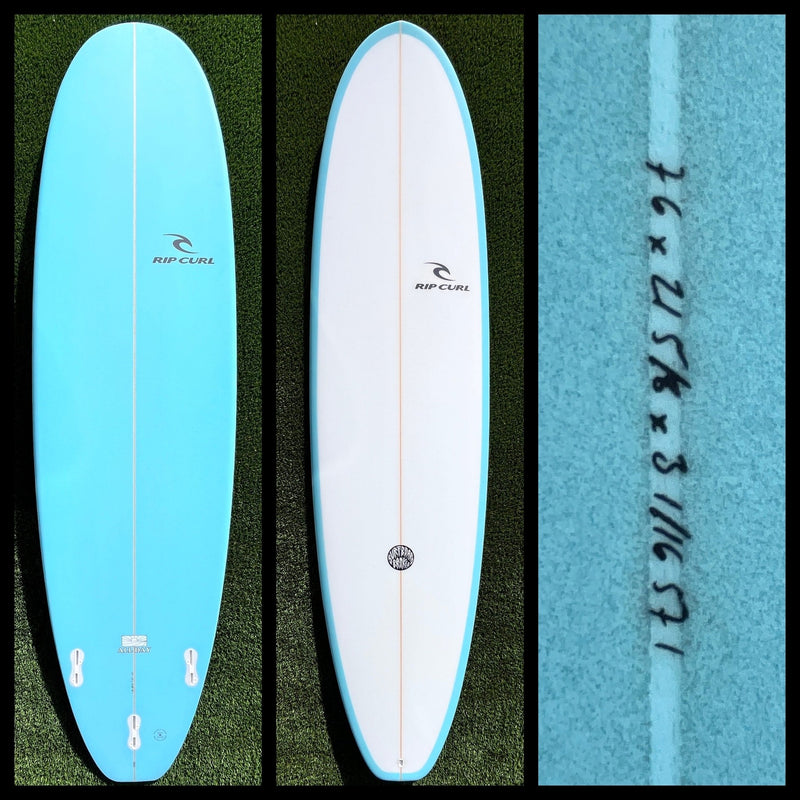 7'6 57L Ripcurl Surfboard -FL - Surfboardbroker