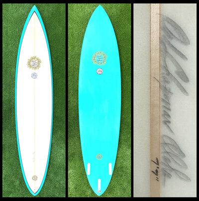 7’7 45L Brewer Chapman x Kalani Chapman Surfboard - Surfboardbroker