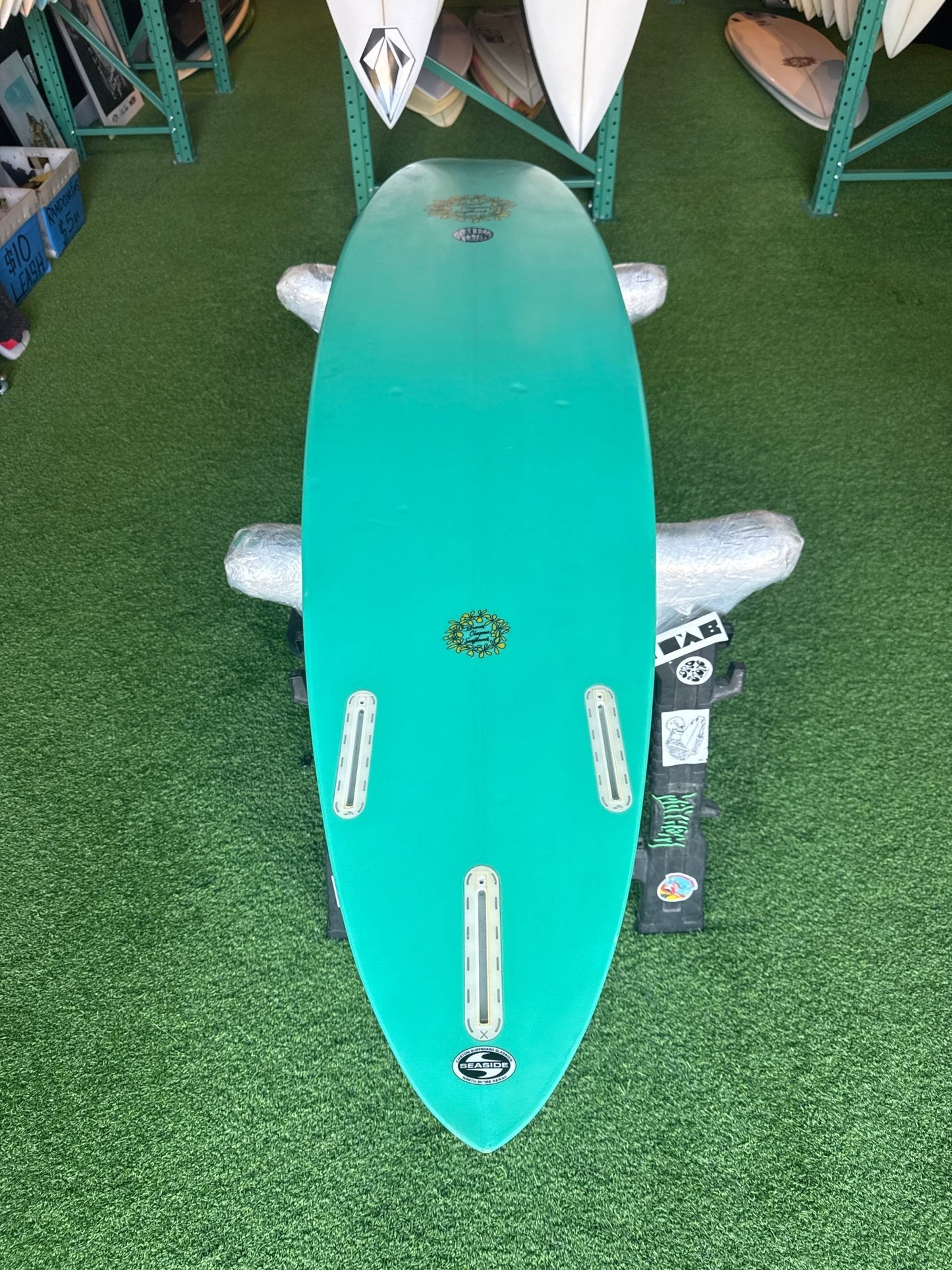 7’7 45L Brewer Chapman x Kalani Chapman Surfboard - Surfboardbroker