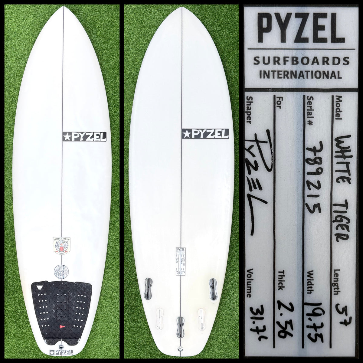 Pyzel Surfboard 5'7 31L (USED)