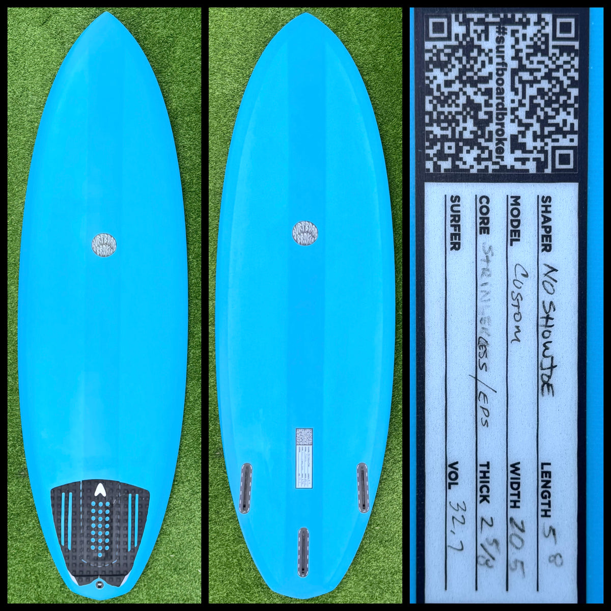 Surfboardbroker Surfboard 5'8 32L (USED)