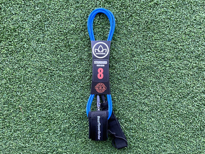 8’ Leash Standard Surfboardbroker x StayCovered Colab -Black & Blue (New) - Surfboardbroker
