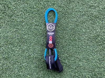 8’ Leash Standard Surfboardbroker x StayCovered Colab -Light Blue (New) - Surfboardbroker