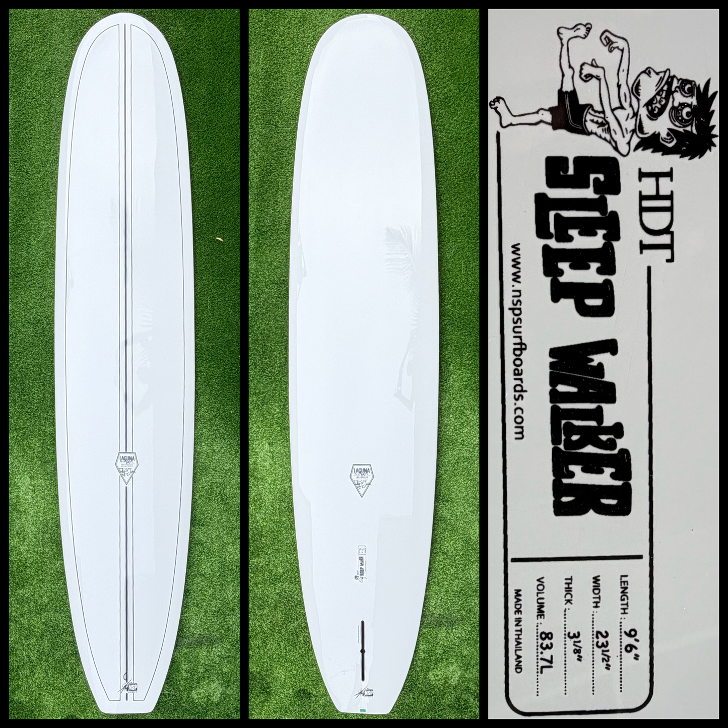 NSP Surfboard 9’6 83L (NEW)