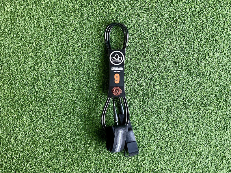 9’ Leash Standard Surfboardbroker x StayCovered Colab -Black (New) - Surfboardbroker