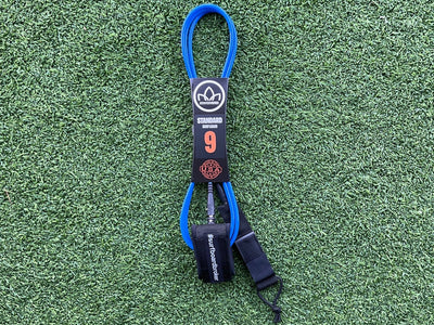 9’ Leash Standard Surfboardbroker x StayCovered Colab -Blue & Black(New) - Surfboardbroker