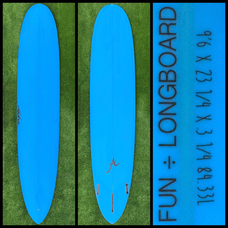 9'6 84L Aloha Surfboard - CA - Surfboardbroker