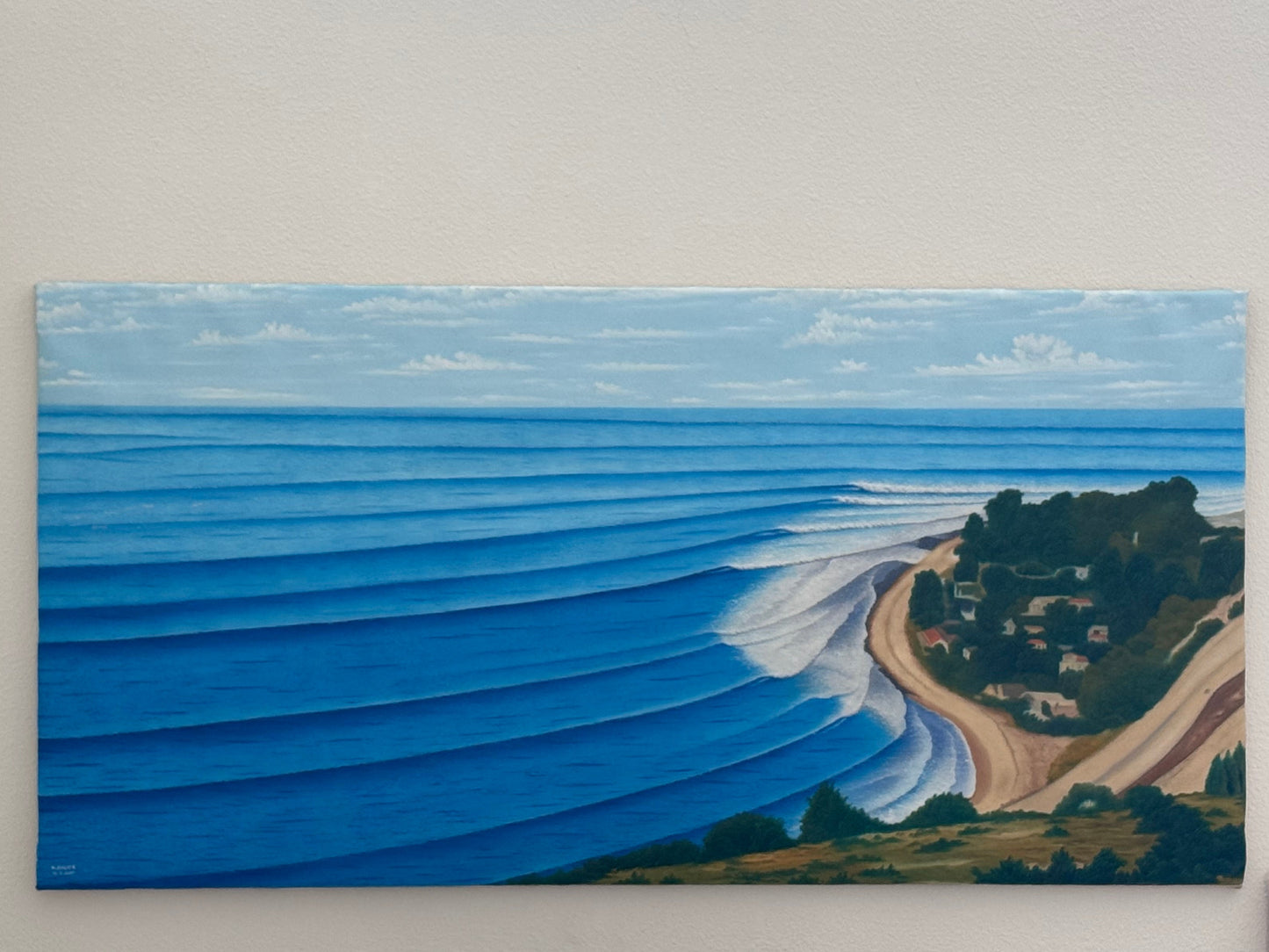 Surf Art 40”x 79” “Rincon”
