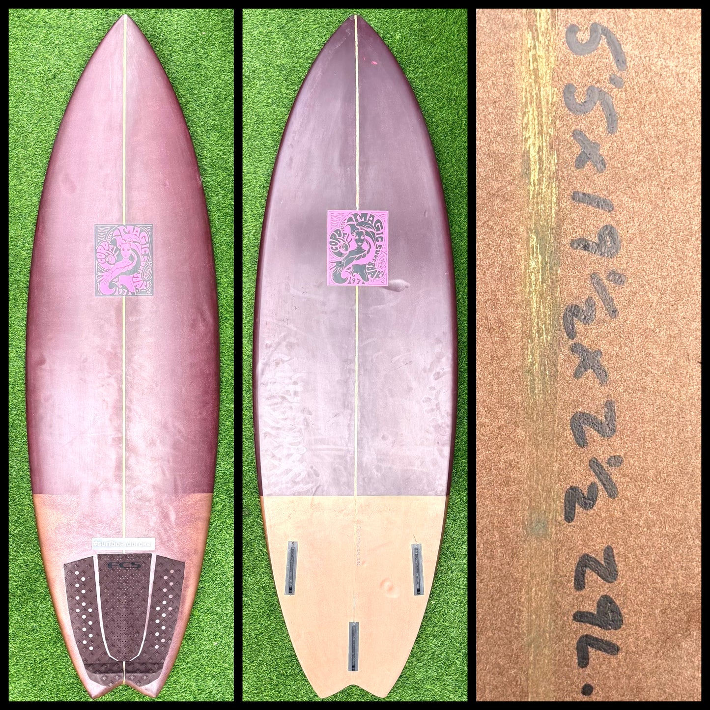 Cordell Surfboard 5'5 29L (USED)