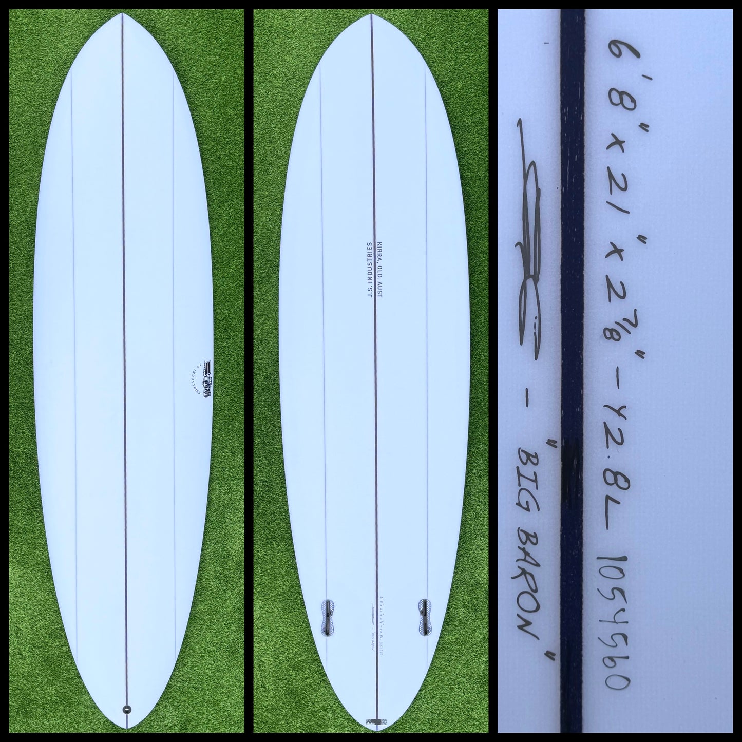 JS Surfboard 6'8 42L (NEW)