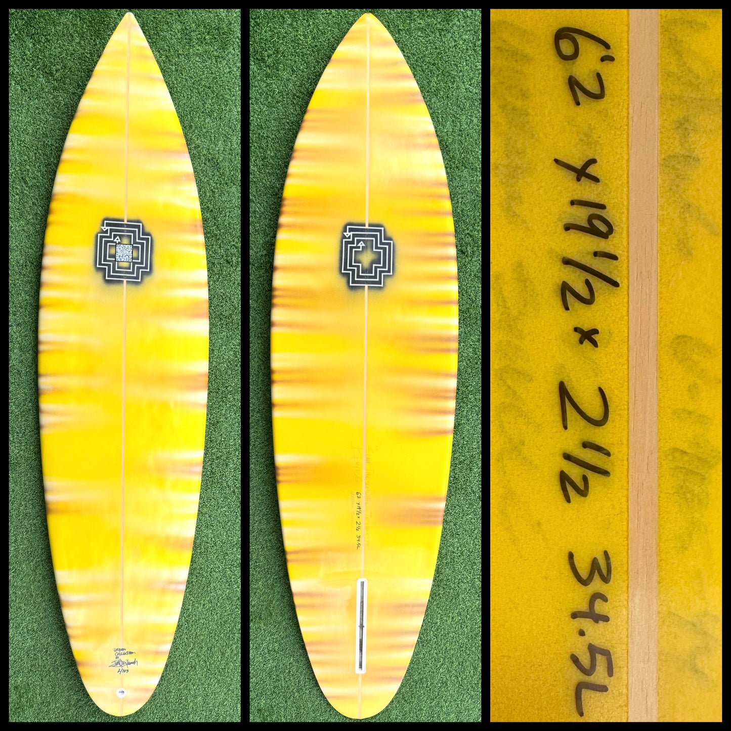 Surf Prescriptions Surfboard 6'2 34L (USED)