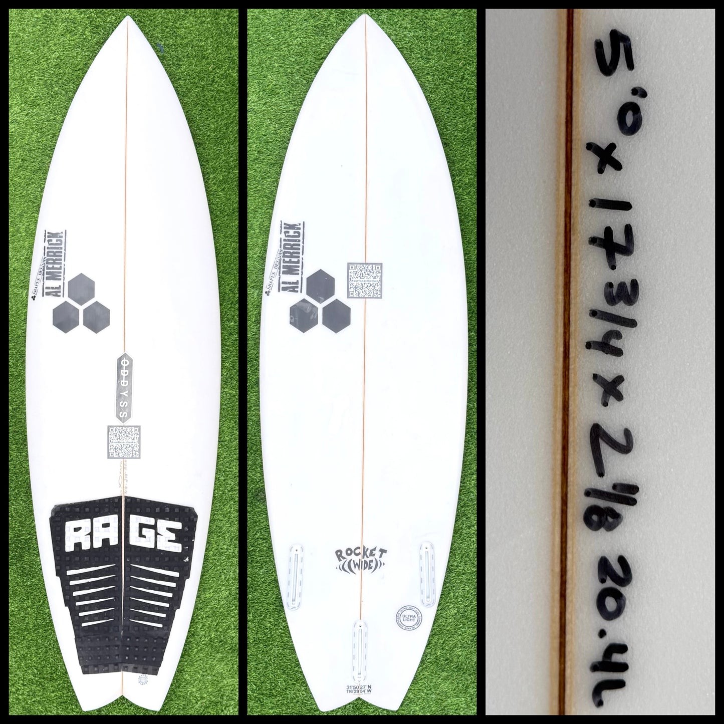 Channel Islands Surfboard 5'0 20L (USED)