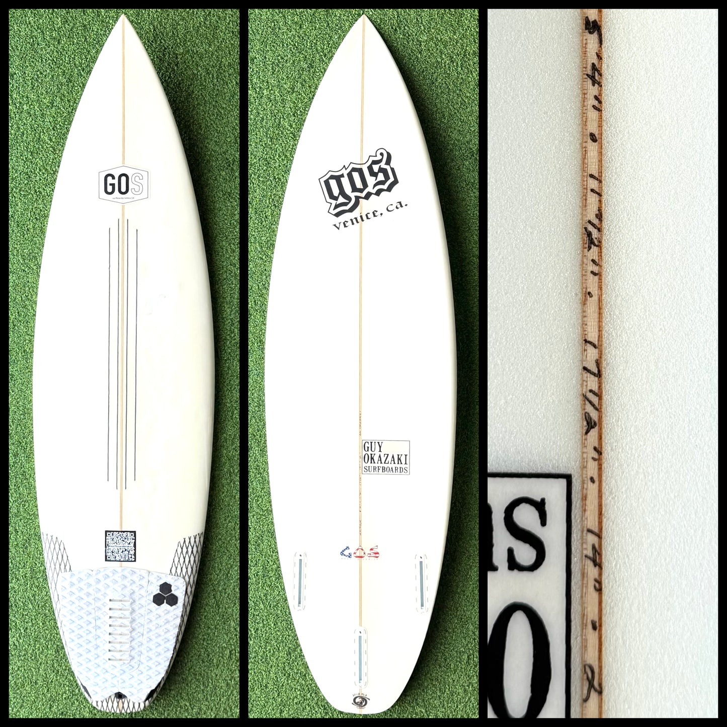 Guy Okazaki Surfboards 5'4 19L (USED)
