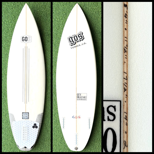 Guy Okazaki Surfboards 5'4 19L (USED)