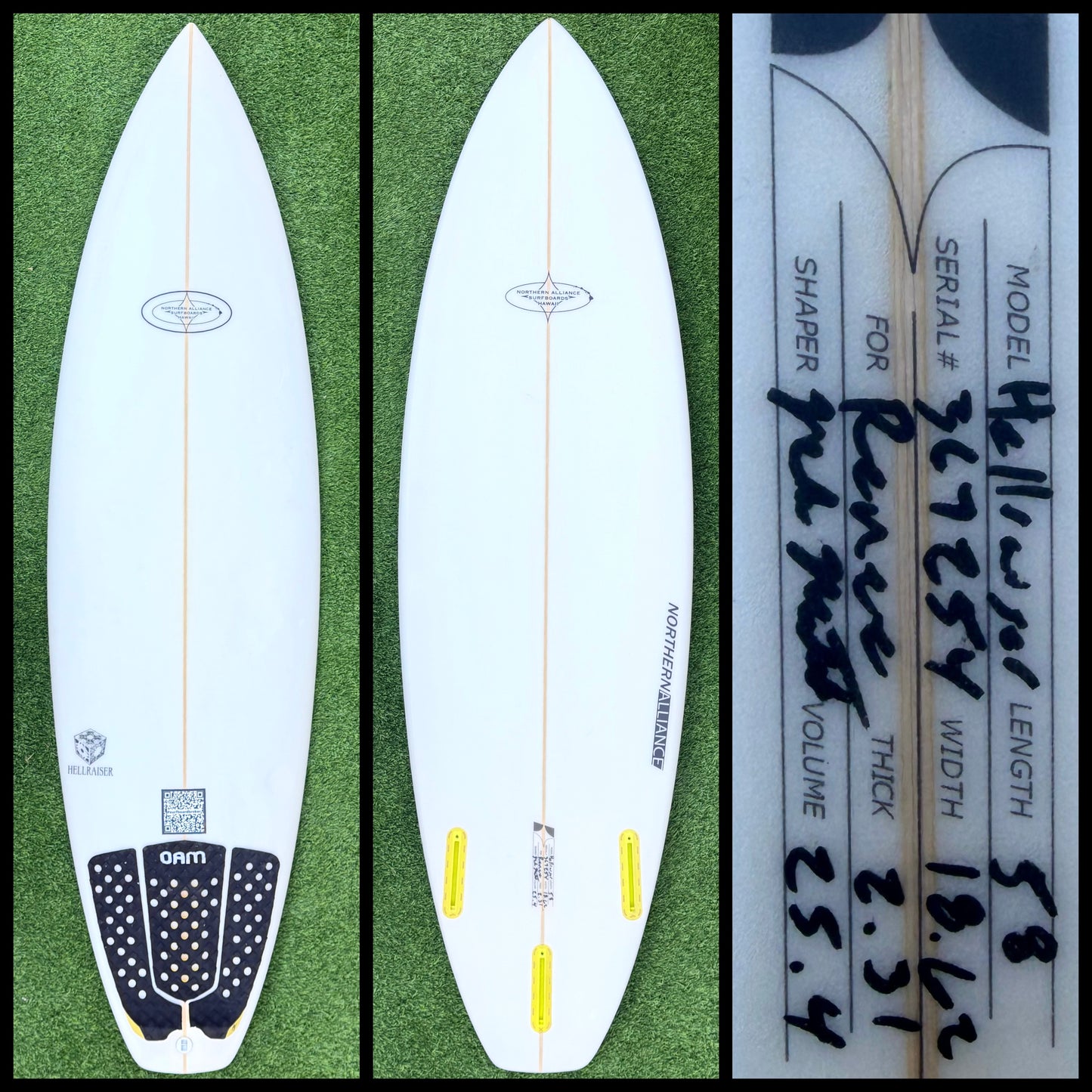 Northern Alliance Surfboard 5'8 25L (USED)